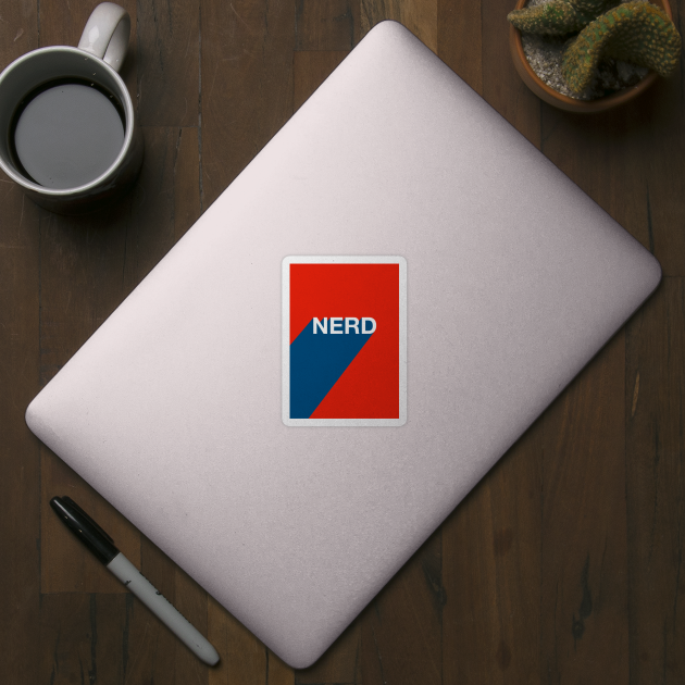 Nerd Typography Design by AdamRegester